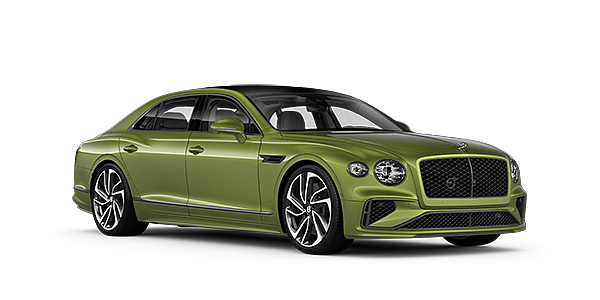 Bentley Douglas New Bentley Flying Spur Speed v8 hybrid sedan in Tourmaline green paint